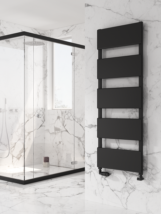 Vivaro Aluminium Towel Rail - 1100 x 490mm